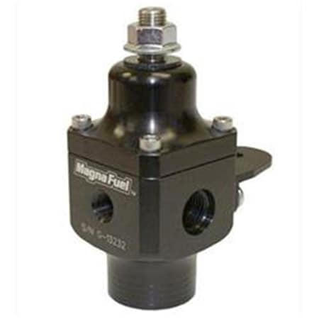 Backseat Carbureted Racing Fuel Pressure Large Regulator Control Units - Black BA3644734